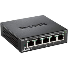 Buy D - Link,D-Link DES-105/B 5-Port Fast Ethernet Desktop Switch - Metal, Fanless, Plug and Play, UK Model - Gadcet UK | UK | London | Scotland | Wales| Near Me | Cheap | Pay In 3 | Network Cards & Adapters