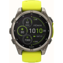 Buy Garmin,Garmin Fenix 8 47mm Solar Sapphire Titanium - AmpYellow/Graphite Silicone Band - Gadcet UK | UK | London | Scotland | Wales| Near Me | Cheap | Pay In 3 | Smart Watches