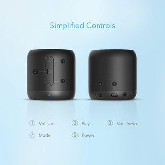 Buy Anker,Anker Soundcore mini, Super-Portable Bluetooth Speaker with 15-Hour Playtime, 66-Foot Bluetooth Range, Wireless Speaker with Enhanced Bass, Noise-Cancelling Microphone, for Outdoor, Travel, Home - Gadcet UK | UK | London | Scotland | Wales| Ireland | Near Me | Cheap | Pay In 3 | Bluetooth Speaker