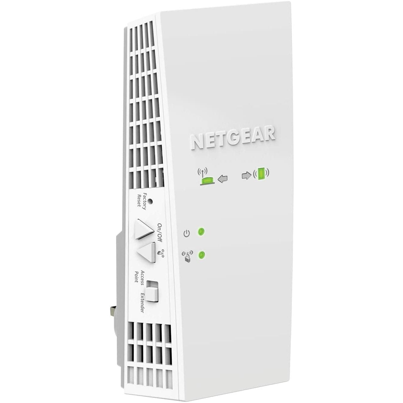 Buy NETGEAR,NETGEAR WiFi Booster Range Extender | WiFi Extender Booster | WiFi Repeater Internet Booster | Covers up to 2100 sq ft and 35 devices | AC1900 (EX6410) - Gadcet UK | UK | London | Scotland | Wales| Near Me | Cheap | Pay In 3 | Network Cards & Adapters