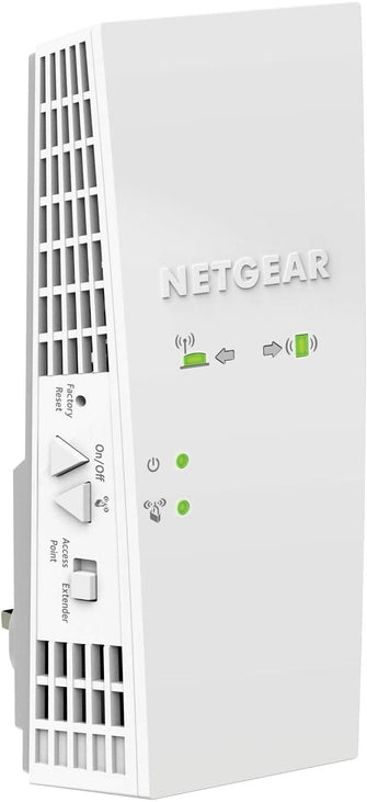 Buy NETGEAR,NETGEAR WiFi Booster Range Extender | WiFi Extender Booster | WiFi Repeater Internet Booster | Covers up to 2100 sq ft and 35 devices | AC1900 (EX6410) - Gadcet UK | UK | London | Scotland | Wales| Near Me | Cheap | Pay In 3 | Network Cards & Adapters