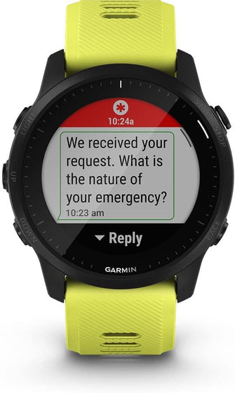 Buy Garmin,Garmin Forerunner 945 LTE GPS Smartwatch Yellow Performance Pack Edition - Gadcet UK | UK | London | Scotland | Wales| Near Me | Cheap | Pay In 3 | Smart Watches