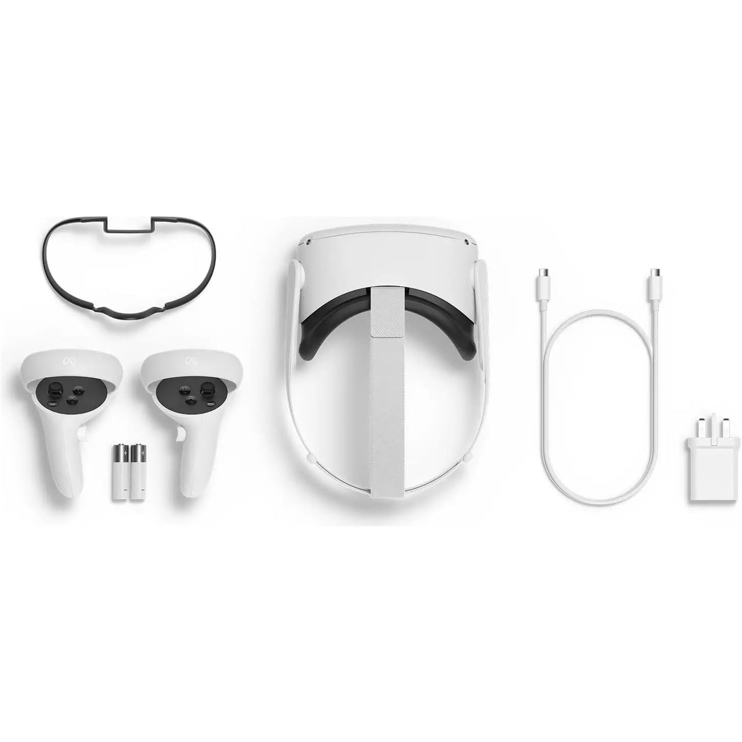 Buy Meta,Meta Quest 2 - Advanced All-In-One VR Headset 128GB, White - Gadcet UK | UK | London | Scotland | Wales| Near Me | Cheap | Pay In 3 | Video Game Consoles