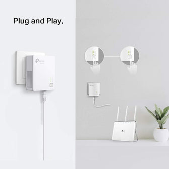 Buy TP-Link,TP-Link 1-Port Gigabit Powerline Starter Kit, Data transfer speed Up To 1000 Mbps - Gadcet UK | UK | London | Scotland | Wales| Ireland | Near Me | Cheap | Pay In 3 | Power Adapter & Charger Accessories