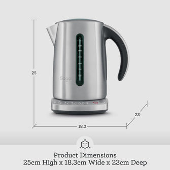 Sage The Smart Kettle – Quiet Cordless Electric Kettle, Fast Boil, Brushed Stainless Steel