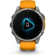 Buy Garmin,Garmin Fenix 8 47mm AMOLED Sapphire Titanium Smartwatch – Spark Orange/Graphite Silicone Band - Gadcet UK | UK | London | Scotland | Wales| Near Me | Cheap | Pay In 3 | Smart Watches