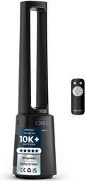 Buy Pro Breeze,Pro Breeze 41" Bladeless Tower Fan with Air Purifier Black EU – Ultra Quiet Portable Standing Fan with HEPA13 Filter, Remote Control, LED Display & 10 Speeds - Gadcet UK | UK | London | Scotland | Wales| Near Me | Cheap | Pay In 3 | Tower Fans