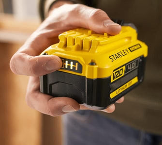 Buy Stanley,Stanley Fatmax SFMCB204-XJ 4Ah V20 Lithium-ion Battery - 18V - Gadcet UK | UK | London | Scotland | Wales| Ireland | Near Me | Cheap | Pay In 3 | Hardware Accessories