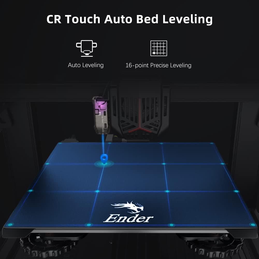 Buy Creality,Creality Ender 3 Neo 3D Printer with CR Touch Auto Bed Leveling Kit Full-Metal Extruder Carborundum Glass Platform with Resume Printing Function, 3D Printer for Beginners, 220x220x250mm - Gadcet UK | UK | London | Scotland | Wales| Near Me | Cheap | Pay In 3 | 3D Printers