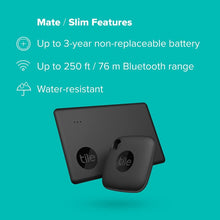 Buy Tile,Tile Starter Pack (2022) Bluetooth Item Finder Set - 2 Pack (1 Mate 1 Slim) - Gadcet UK | UK | London | Scotland | Wales| Ireland | Near Me | Cheap | Pay In 3 | GPS Accessories