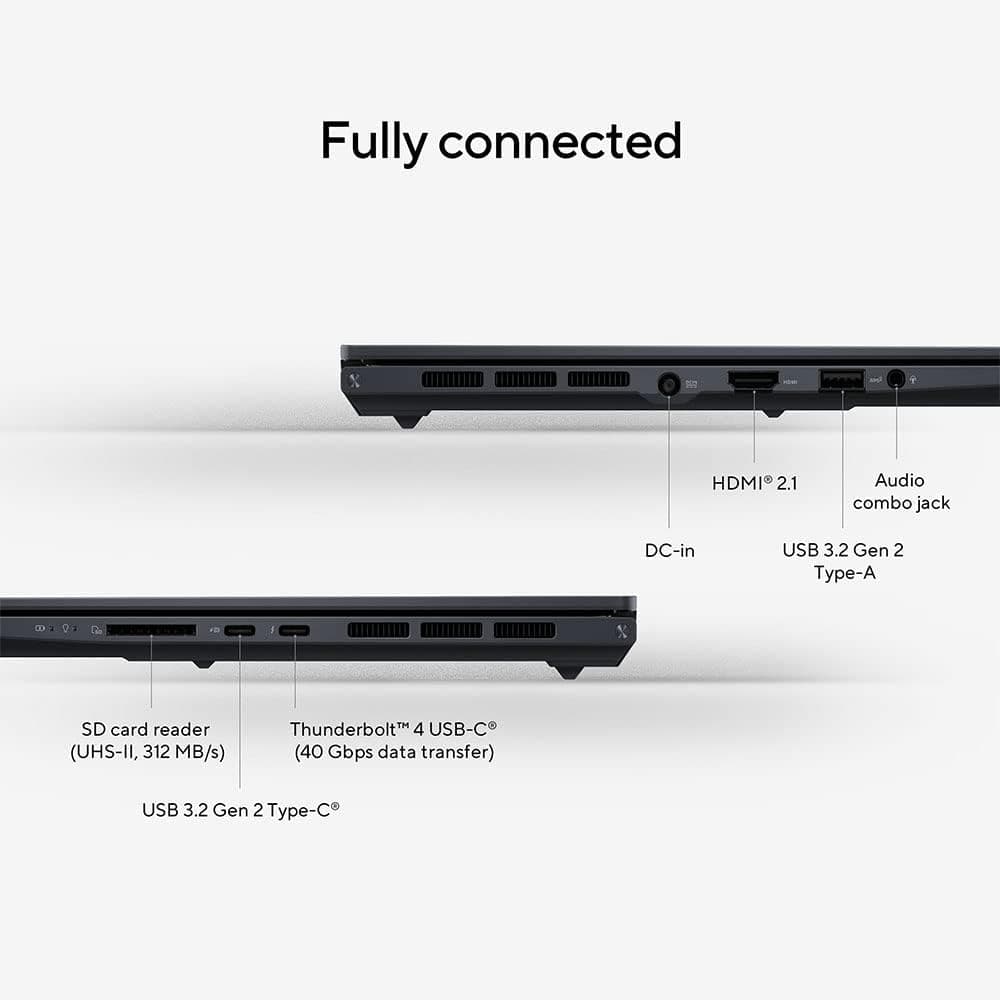 Buy ASUS,ASUS Zenbook Pro UX6404VI, 14.5" 4K 120Hz OLED Laptop, Intel i9-13900H, NVIDIA RTX 4070, 16GB RAM, 1TB SSD, Windows 11, Black - Gadcet UK | UK | London | Scotland | Wales| Ireland | Near Me | Cheap | Pay In 3 | Laptops