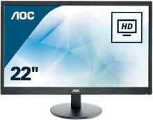 Buy AOC,AOC 21.5" Widescreen TN LED Monitor - Full HD, 5ms, VGA, Black - Gadcet UK | UK | London | Scotland | Wales| Near Me | Cheap | Pay In 3 | Computer Monitor