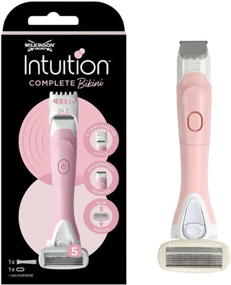 Buy Wilkinson,WILKINSON SWORD Intuition Complete Bikini For Women Trimmer and Razor With 5 Blade Razor - Gadcet UK | UK | London | Scotland | Wales| Near Me | Cheap | Pay In 3 | Trimmer & Shavers