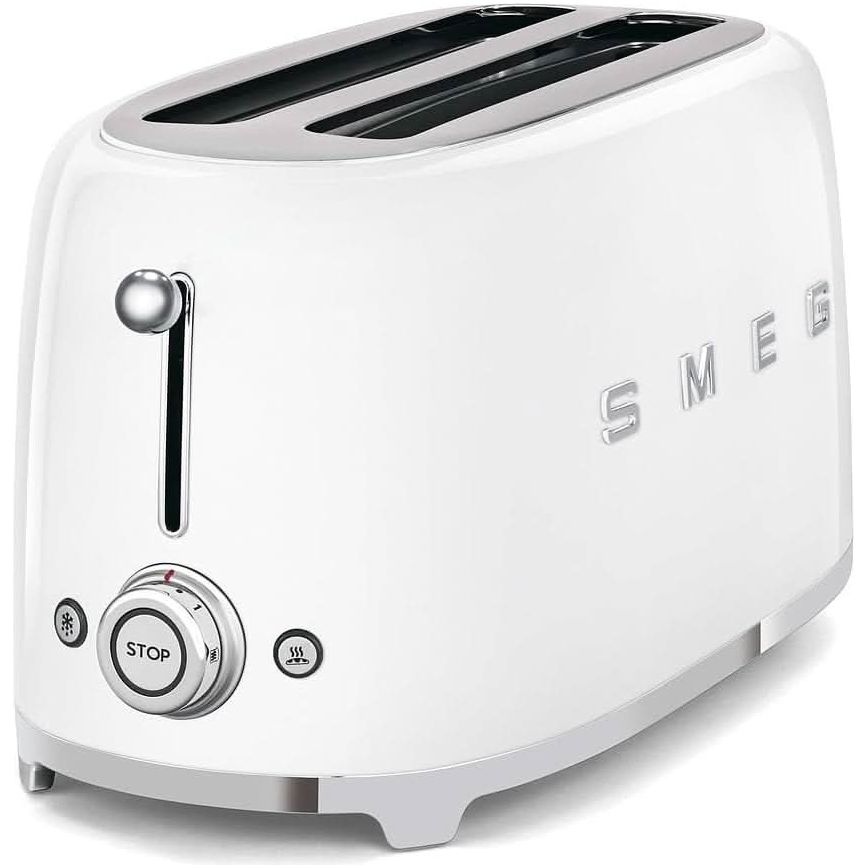 Buy Smeg,Smeg TSF02SSUK 4-Slice Toaster - Chrome - Gadcet UK | UK | London | Scotland | Wales| Near Me | Cheap | Pay In 3 | Toasters