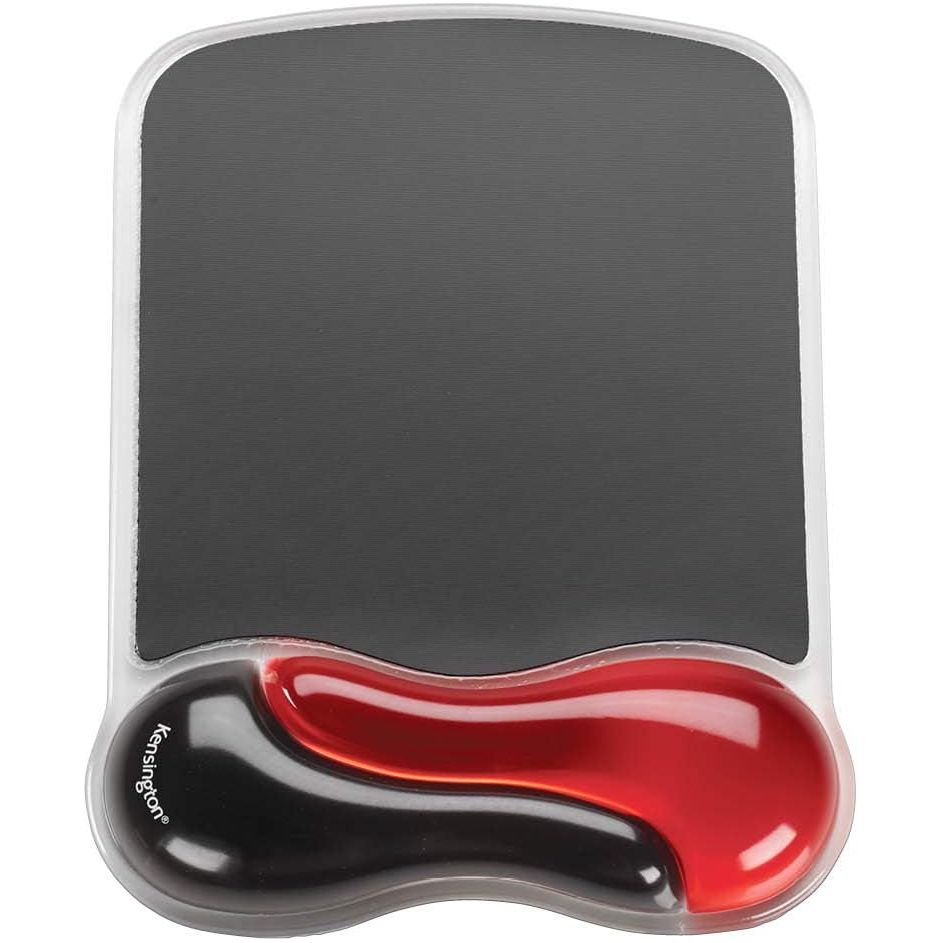 Buy Kensington,Kensington Ergonomic Duo Gel Mouse Mat with Wrist Support – Red/Black (62402), Compatible with Laser & Optical Mice for PC, Laptop, Office, Gaming - Gadcet UK | UK | London | Scotland | Wales| Near Me | Cheap | Pay In 3 | Mouse Pads