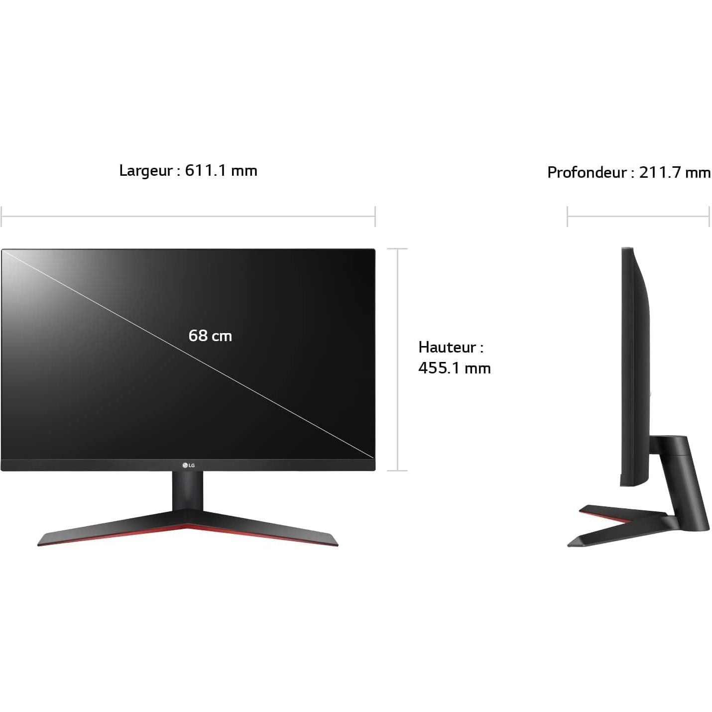 Buy LG,LG Electronics 68,6cm/27" (1920X1080) 27MP60G-B Full HD 5ms 16:9 VGA HDMI DP - Black - Gadcet UK | UK | London | Scotland | Wales| Ireland | Near Me | Cheap | Pay In 3 | Computer Monitors