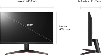 Buy LG,LG Electronics 68,6cm/27" (1920X1080) 27MP60G-B Full HD 5ms 16:9 VGA HDMI DP - Black - Gadcet UK | UK | London | Scotland | Wales| Ireland | Near Me | Cheap | Pay In 3 | Computer Monitors
