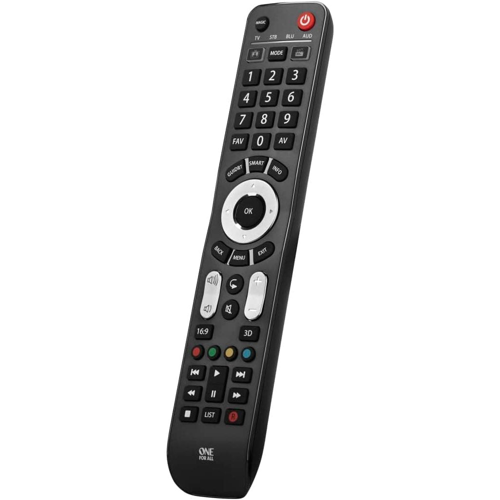 Buy One For All,One For All Evolve 4 URC7145 Universal Remote Control - Gadcet UK | UK | London | Scotland | Wales| Ireland | Near Me | Cheap | Pay In 3 | Remote Controls