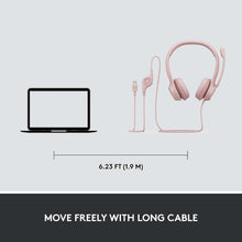 Buy Logitech,Logitech H390 Wired Headset - USB-A, Noise Cancelling Microphone, In-Line Controls, Stereo Sound, Compatible with PC/Laptop/Chromebook - Rose - Gadcet UK | UK | London | Scotland | Wales| Near Me | Cheap | Pay In 3 | Headphones & Earphones