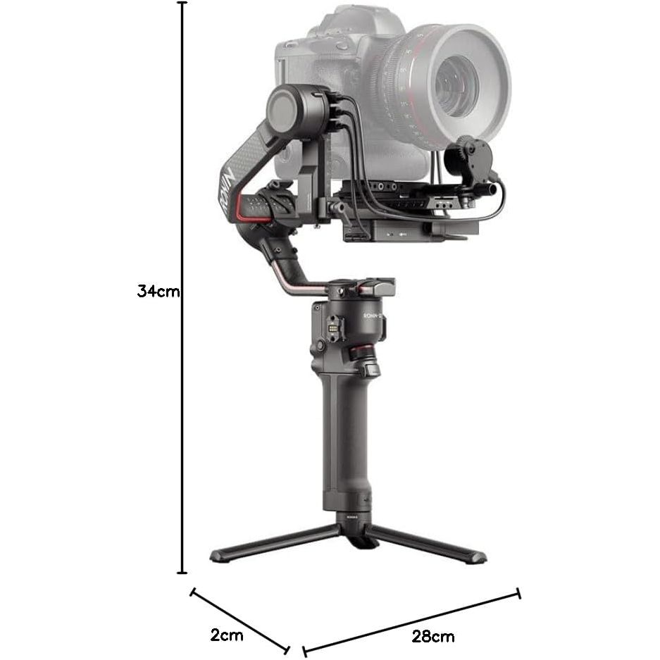 Buy DJI,DJI RS 2 Pro Combo – 3-Axis Gimbal Stabilizer for DSLR & Mirrorless Cameras – 4.5kg Payload, Carbon Fiber, Focus Motor, Image Transmission – Black - Gadcet UK | UK | London | Scotland | Wales| Near Me | Cheap | Pay In 3 | Camera Stabilizers & Supports