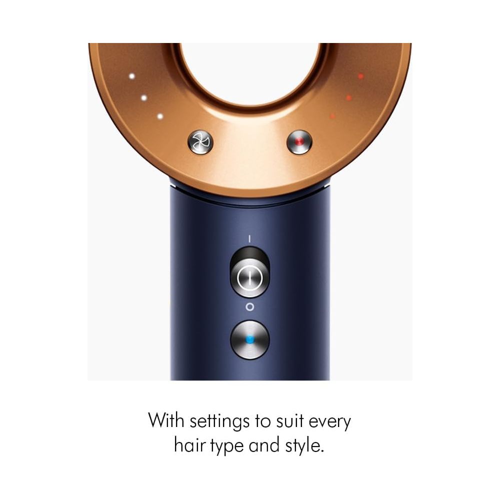 Buy Dyson,Dyson Supersonic™ Hair Dryer – Straight & Wavy, Prussian Blue/Rich Copper - Gadcet UK | UK | London | Scotland | Wales| Near Me | Cheap | Pay In 3 | Hair Dryers