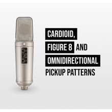 RØDE NT2-A Large-Diaphragm Condenser Microphone – Switchable Polar Patterns, Pad & High-Pass Filter