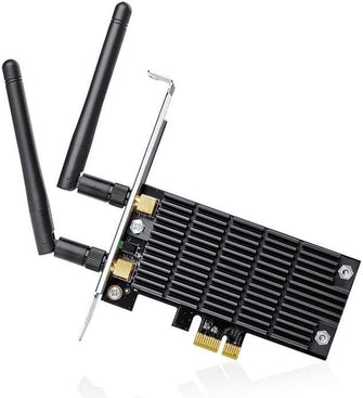 Buy TP-Link,TP-Link Archer T6E AC1300 Dual Band PCI-E Wireless Wi-Fi Adapter with Heat Sink and 2 Antennas for Desktop - Gadcet UK | UK | London | Scotland | Wales| Near Me | Cheap | Pay In 3 | Network Cards & Adapters