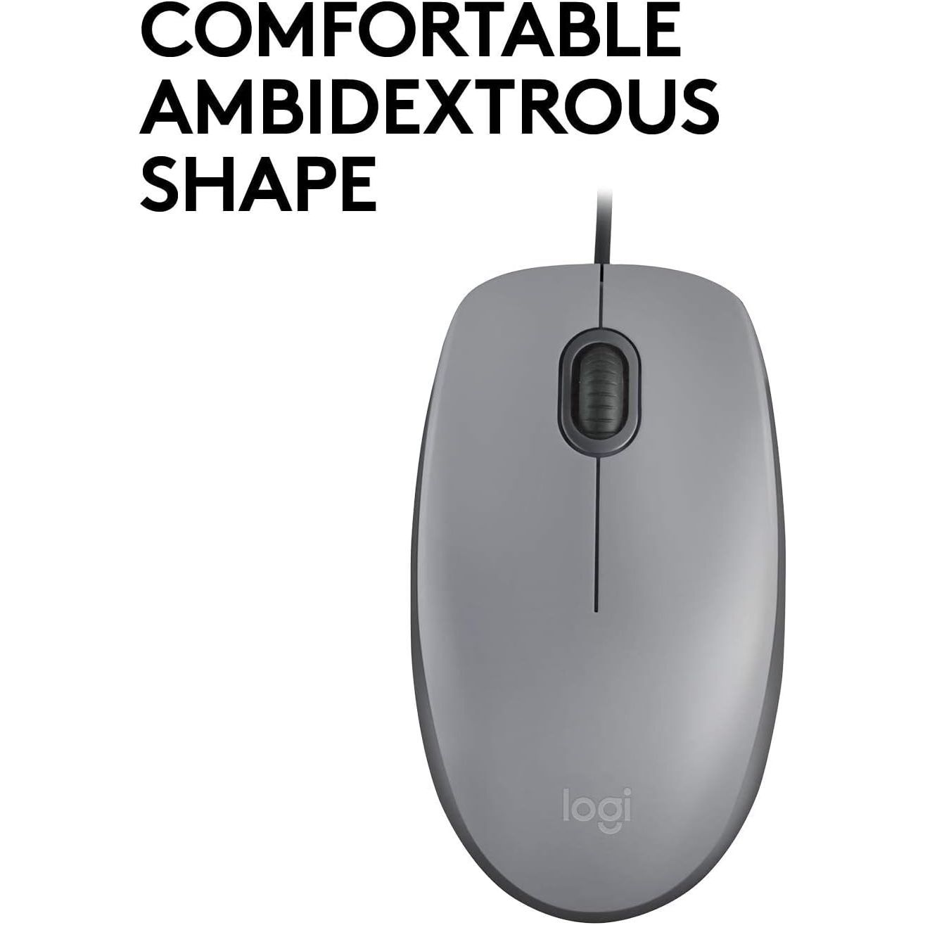 Buy Logitech,Logitech M110 Wired USB Mouse – Silent Clicks, Ambidextrous, Full-Size Comfort – Grey | PC/Mac/Laptop Compatible - Gadcet UK | UK | London | Scotland | Wales| Near Me | Cheap | Pay In 3 | Keyboard & Mouse