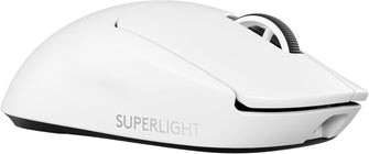 Logitech G PRO X Superlight 2 Wireless Gaming Mouse – 60g, 8K Polling, HERO 2 Sensor, USB-C, White