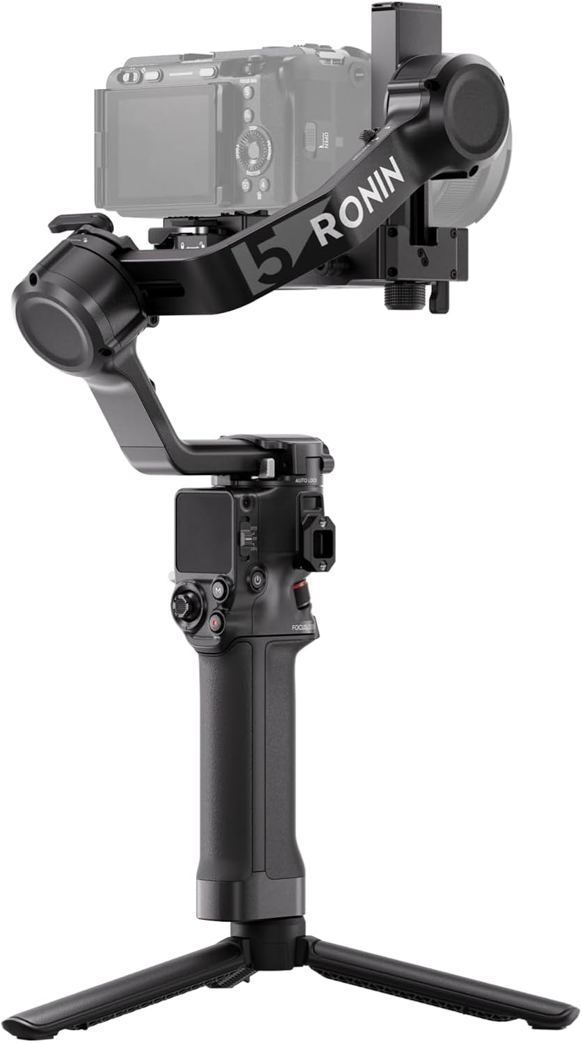 DJI RS 5 Camera Gimbal Stabilizer – Canon / Sony / Nikon / Fujifilm