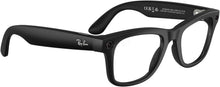 Ray-Ban Meta Gen 2 Wayfarer AI Glasses Matte Black Clear Lenses – 12MP Camera, 3K Ultra HD Video, Open-Ear Audio & Meta AI
