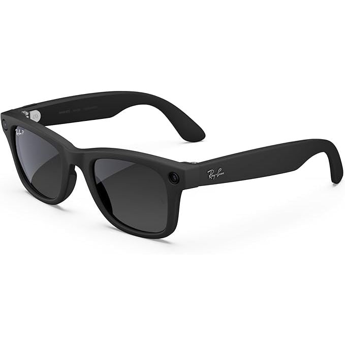 Buy Meta,Ray-Ban Meta Wayfarer (Gen 2) – Matte Black Frame with Polarised Gradient Graphite Lenses (RW4012) - Gadcet UK | UK | London | Scotland | Wales| Near Me | Cheap | Pay In 3 | Smart Sunglasses
