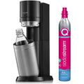 Buy SODASTREAM,SodaStream Duo Sparkling Water Maker - 2x 1L Bottles, BPA-Free, Glass Carafe, CO2 Gas Bottle, Retro Drinks Maker for Home Carbonated Water - Black - Gadcet UK | UK | London | Scotland | Wales| Near Me | Cheap | Pay In 3 | Kitchen & Home Appliances