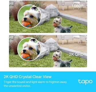 TP-Link,TP-Link Tapo 2K QHD Wireless Outdoor Security Camera, 1-Cam with Hub included, 180-Day Rechargeable Battery, 4MP, Colour Night Vision, AI Detection, SD Storage, Works with Alexa & Google (Tapo C420S1) - Gadcet.com