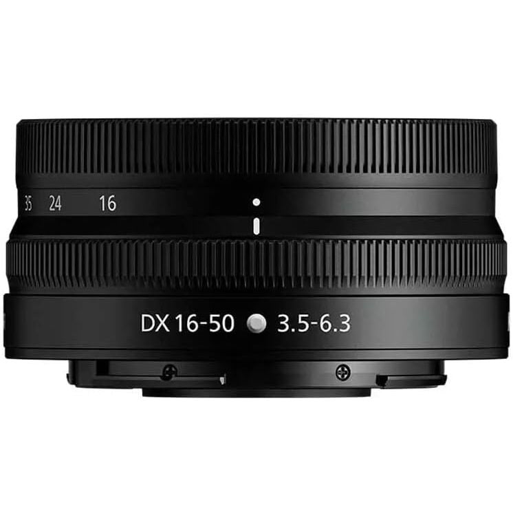 Nikon NIKKOR Z DX 16-50mm f/3.5-6.3 VR Lens – Compact Wide-Angle Zoom with Vibration Reduction