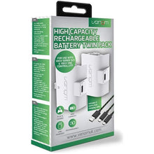 Buy Venom,Venom High Capacity 1100mAh Rechargeable Battery Twin Pack - White for Xbox Series X|S & Xbox One - Gadcet UK | UK | London | Scotland | Wales| Near Me | Cheap | Pay In 3 | Video Game Console & Controller Batteries