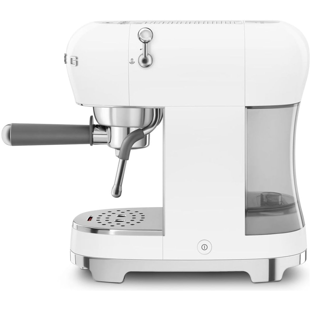 Buy Smeg,Smeg ECF02WHUK Espresso Coffee Machine - 1950s Retro Design, Steam Wand, Anti-Drip System, White - Gadcet UK | UK | London | Scotland | Wales| Near Me | Cheap | Pay In 3 | Coffee Makers & Espresso Machines