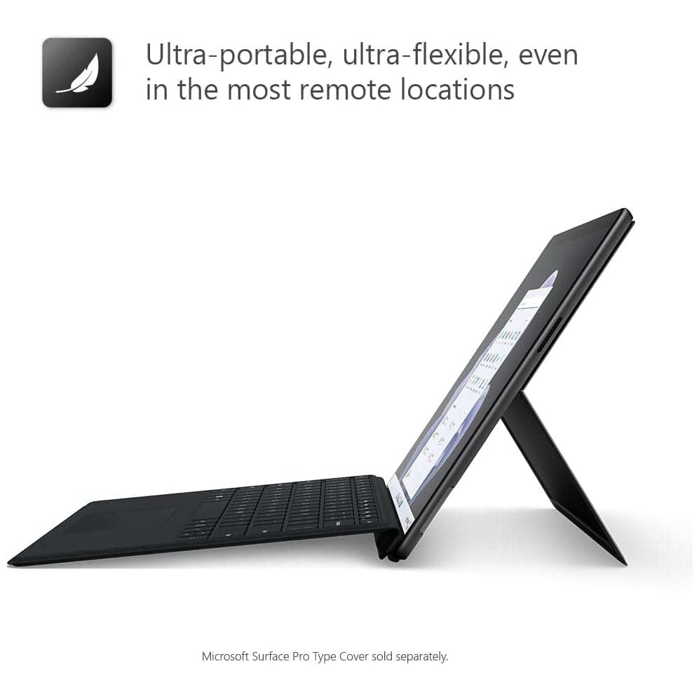 Buy Microsoft,Microsoft Surface Pro 9 - 13 Inch 2-in-1 Tablet PC - Black - Intel Core i7, 16GB RAM, 256GB SSD - Windows 11 Home - Gadcet.com | UK | London | Scotland | Wales| Ireland | Near Me | Cheap | Pay In 3 | Laptops