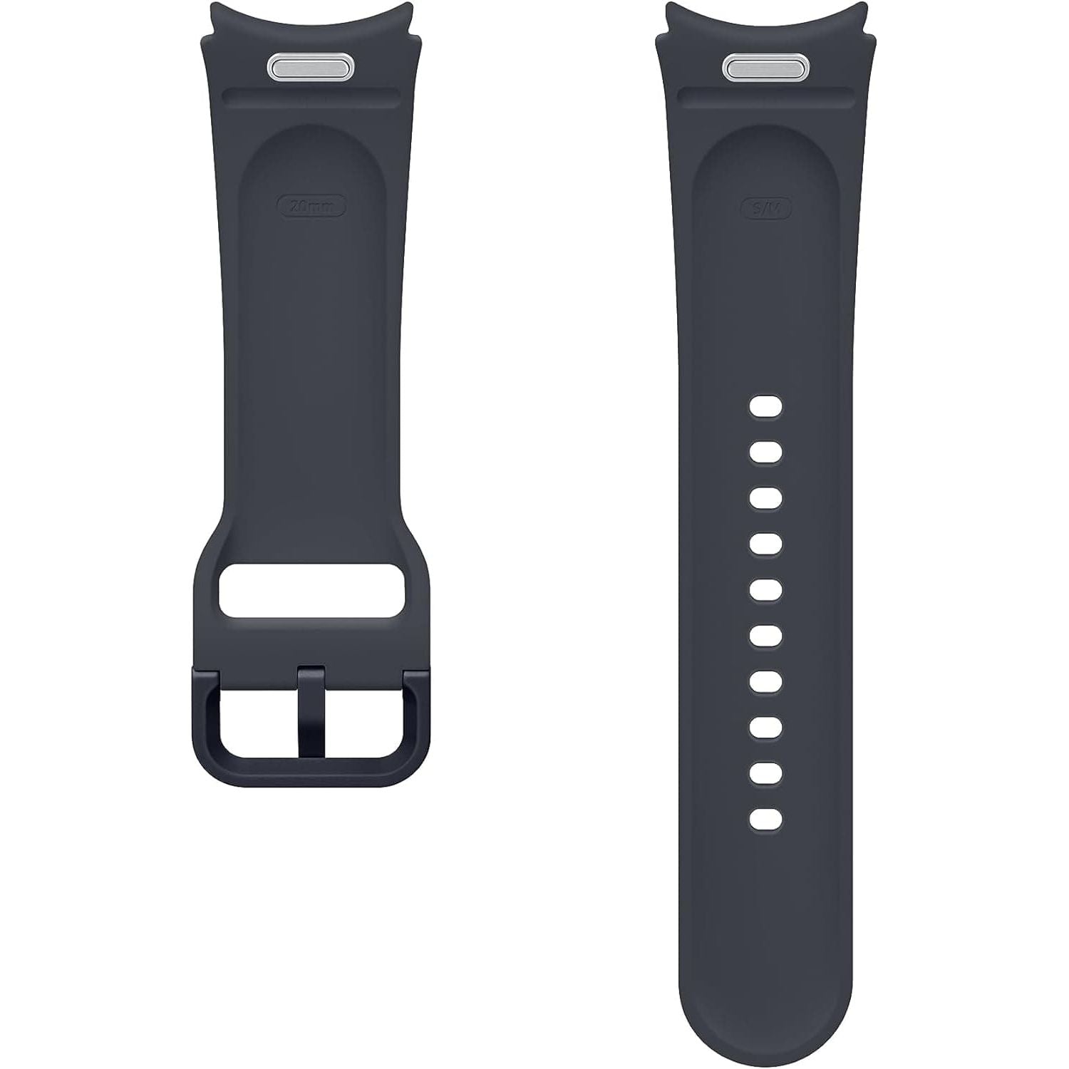 Buy Samsung,Samsung Galaxy Official Watch Sport Band (20mm, S/M) - Graphite - Gadcet  | UK | London | Scotland | Wales| Near Me | Cheap | Pay In 3 | Watch Accessories