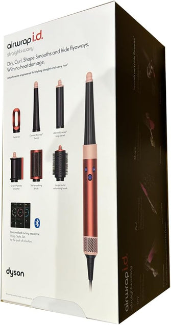 Buy Dyson,Dyson Airwrap i.d. Multi-Styler & Dryer (HS08) – Straight & Wavy Hair – Bluetooth Enabled – Strawberry Bronze/Blush Pink – For Perfect Curls - Gadcet UK | UK | London | Scotland | Wales| Near Me | Cheap | Pay In 3 | Hair Styling Tools