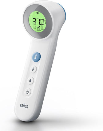 Buy Braun,Braun Sensian 7 Forehead Non-Contact Thermometer - Age Precision, 3-in-1, Colour-Coded Digital Display, Baby & Child Friendly - BNT400 - Gadcet UK | UK | London | Scotland | Wales| Near Me | Cheap | Pay In 3 | Thermometer