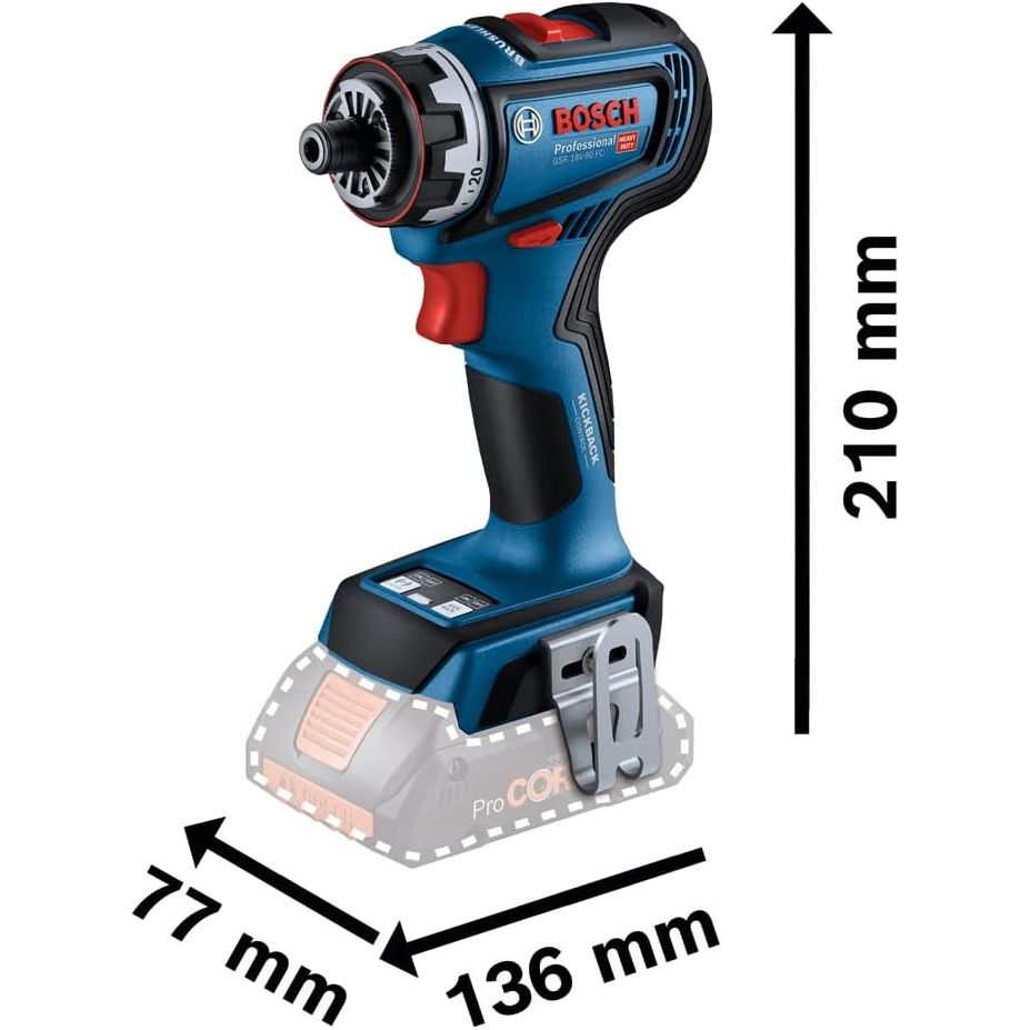 Buy Bosch Professional,Bosch Professional 18V Cordless Drill/Driver GSR 18V-90 FC – FlexiClick System, 64Nm Hard Torque, Brushless Motor, 2-Gear, Ideal for Wood & Metal Drilling/Screwing - Gadcet UK | UK | London | Scotland | Wales| Near Me | Cheap | Pay In 3 | Power Tool & Equipment Manuals