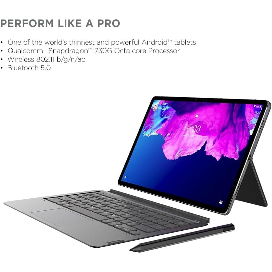 Buy Lenovo,Lenovo Tab P11 Pro (2nd Gen) Android Tablet - 11" 2.5K OLED, 256GB Storage, 8GB RAM, Wi-Fi 6, Storm Grey - Gadcet UK | UK | London | Scotland | Wales| Near Me | Cheap | Pay In 3 | Tablet Computers