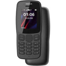 nokia,Nokia 106 4GB Dual Sim 2018 Dark Grey With LED Torch - FM Radio - Unlocked - Gadcet.com