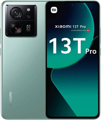 Buy Xiaomi,Xiaomi 13T Pro 512GB 12 GB  RAM 5G - Meadow Green - Gadcet UK | UK | London | Scotland | Wales| Near Me | Cheap | Pay In 3 | Unlocked Mobile Phones