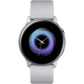 Buy Samsung,Samsung Galaxy Active 1.1'' 40mm Smartwatch - Silver - Gadcet.com | UK | London | Scotland | Wales| Ireland | Near Me | Cheap | Pay In 3 | smart watch