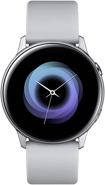 Buy Samsung,Samsung Galaxy Active 1.1'' 40mm Smartwatch - Silver - Gadcet.com | UK | London | Scotland | Wales| Ireland | Near Me | Cheap | Pay In 3 | smart watch