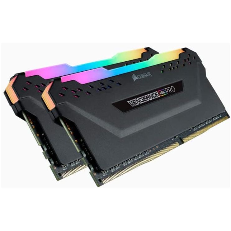 Buy Corsair,Corsair CMW32GX4M2E3200C16 VENGEANCE RGB PRO 32GB (2x16GB) DDR4 3200 (PC4-25600) C16 Desktop memory – Black - Gadcet.com | UK | London | Scotland | Wales| Ireland | Near Me | Cheap | Pay In 3 | RAM