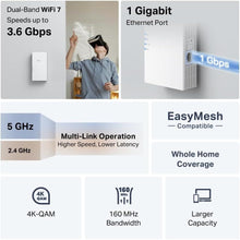 Buy TP-Link,TP-Link RE220BE BE3600 WiFi 7 Extender Booster with Ethernet Port - Gadcet UK | UK | London | Scotland | Wales| Near Me | Cheap | Pay In 3 | Network Cards & Adapters