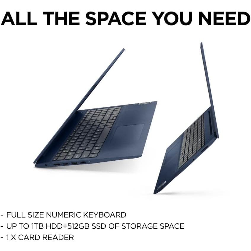 Buy Lenovo,Lenovo IdeaPad 3 - 15.6 Inch - 128GB SSD - 4GB RAM - Intel Core i3-1115G4 - Intel UHD Graphics - Windows 11 Home - Abyss Blue - Gadcet UK | UK | London | Scotland | Wales| Ireland | Near Me | Cheap | Pay In 3 | Laptops
